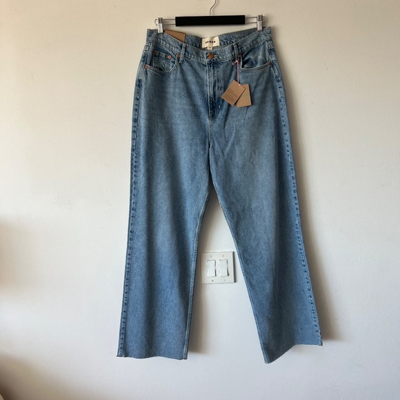 Boden High Rise Straight Jeans Light Vintage W31 L32 - Picture 6 of 13